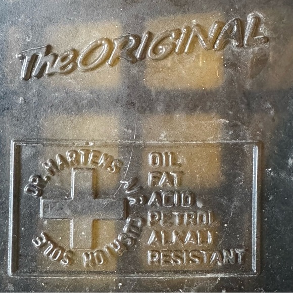 Dr. Martens 1460 Patent Leather Lace Up Boots Size 6 - Picture 8 of 9